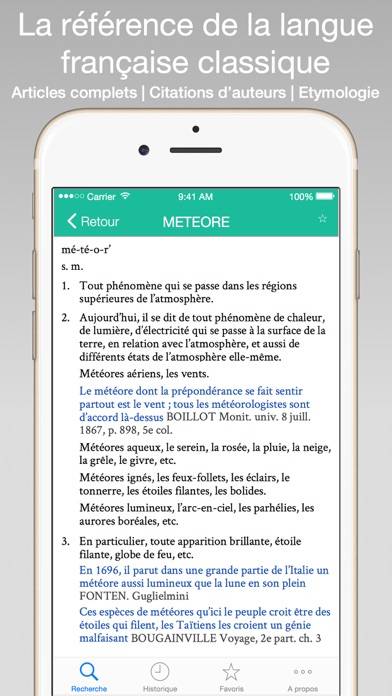 Dictionnaire Littré App screenshot #2