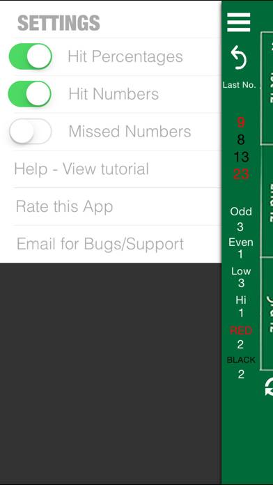 Roulette Tracker App screenshot #4