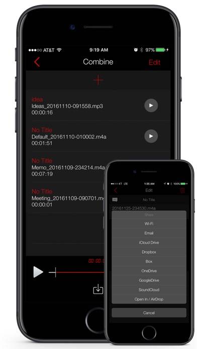 Awesome Voice Recorder PRO AVR Captura de pantalla de la aplicación #5