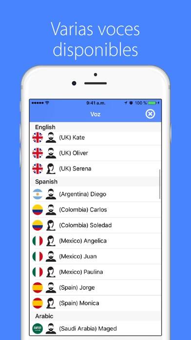 Type & Speak App-Screenshot #1