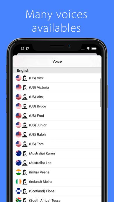 Type & Speak Captura de pantalla de la aplicación #3