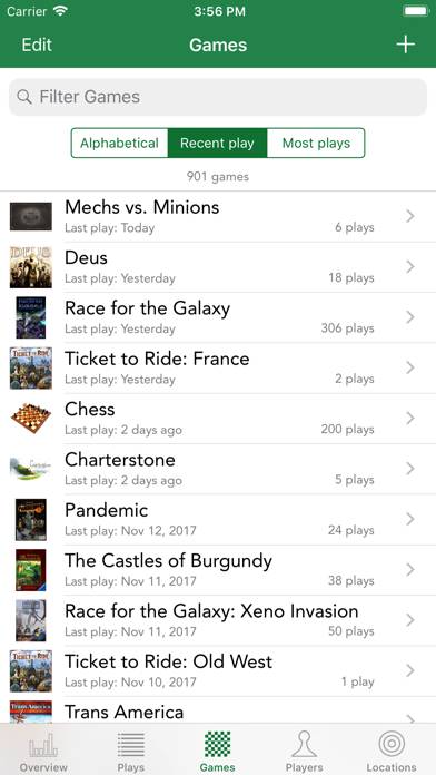 Board Game Stats App screenshot #2