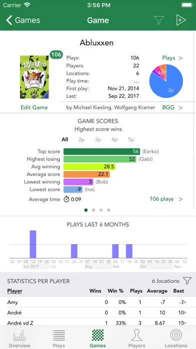 Board Game Stats App-Screenshot #3