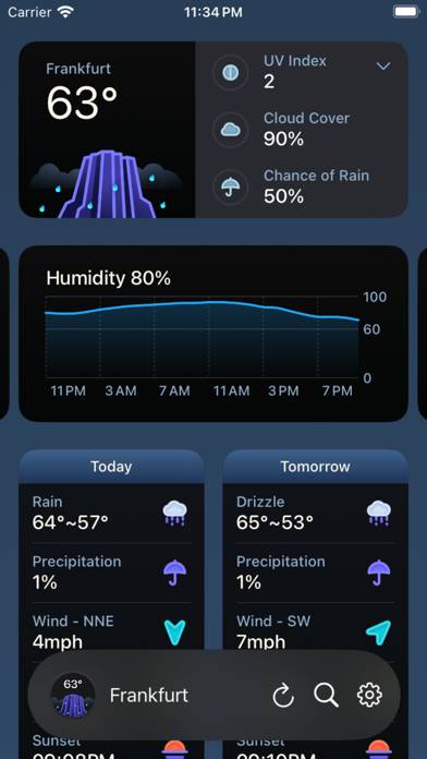 Weather mini App screenshot #4