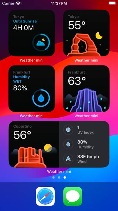 Weather mini App screenshot #5