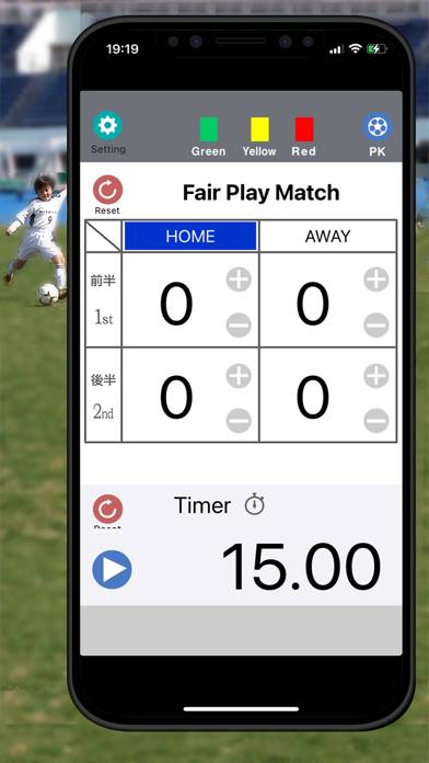 Soccer Score Board & Timer screenshot