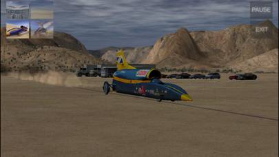 Bloodhound SSC captura de pantalla del juego