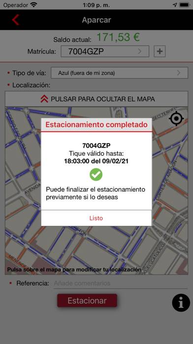 Zaragoza ApParca Captura de pantalla de la aplicación #3