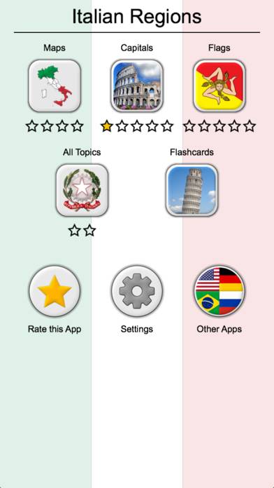 Italian Regions App-Screenshot #3