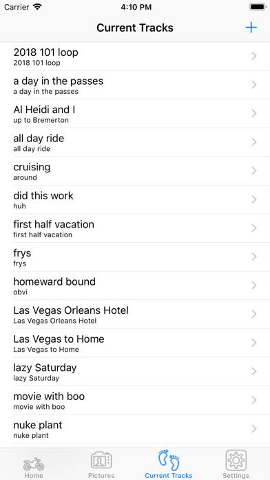 GibbyTrip App screenshot