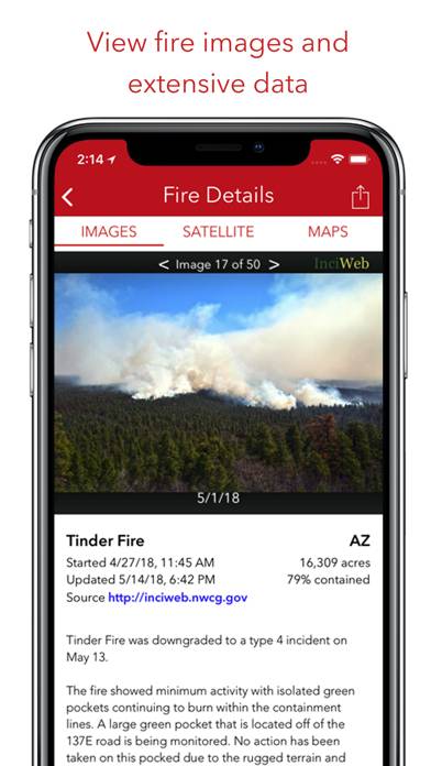 Fire Finder App skärmdump #2