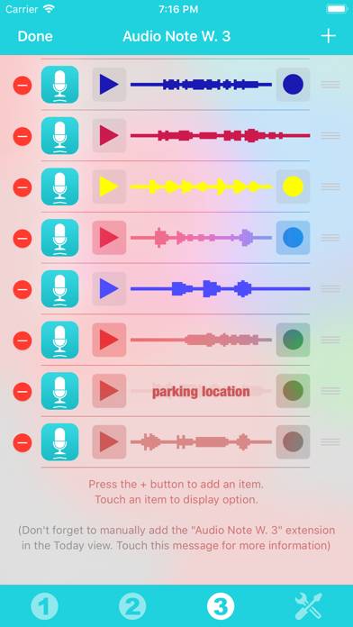 Audio Note Widget App screenshot #5