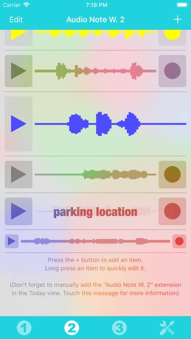 Audio Note Widget App screenshot #6