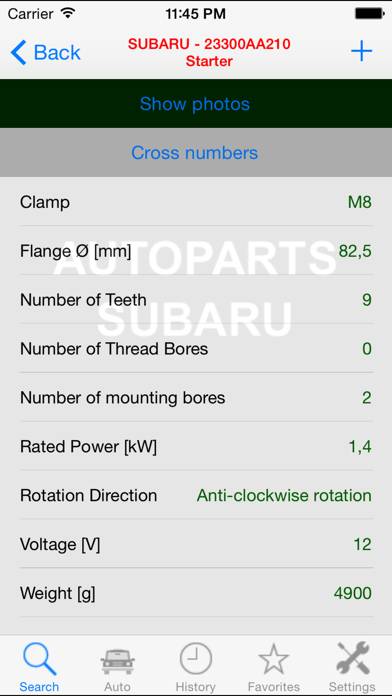 Autoparts for Subaru App screenshot #3