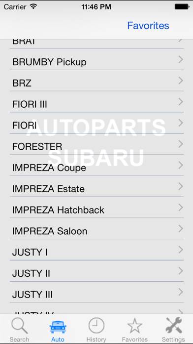 Autoparts for Subaru Скриншот приложения #5