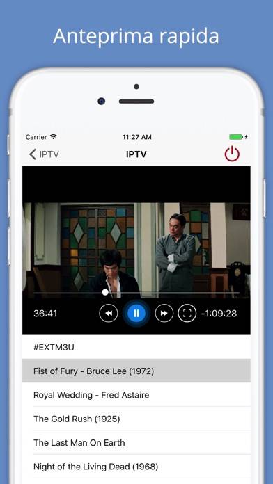IPTV plus Codici Telecomando Sky Schermata dell'app