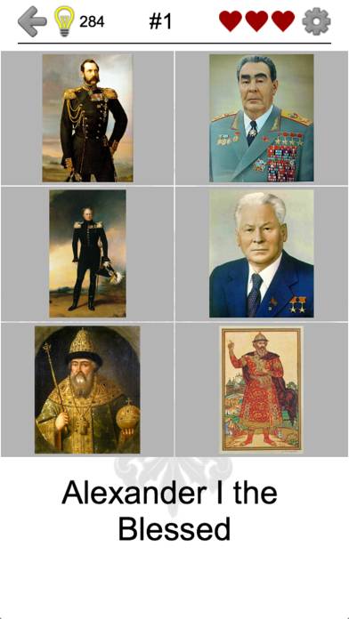 Russian and Soviet Leaders Скриншот приложения #2