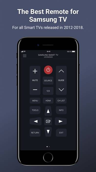 Remotie: remote for Samsung TV Скриншот приложения #1
