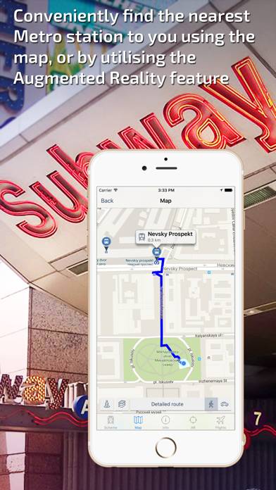 St. Petersburg Metro Guide and Route Planner App screenshot #4