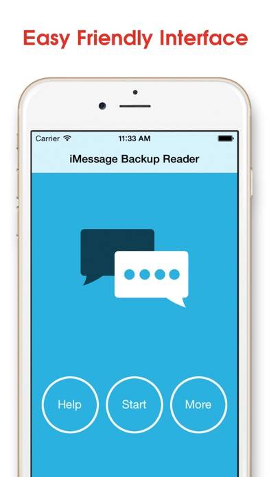 Message Backup Reader Capture d'écran de l'application #1