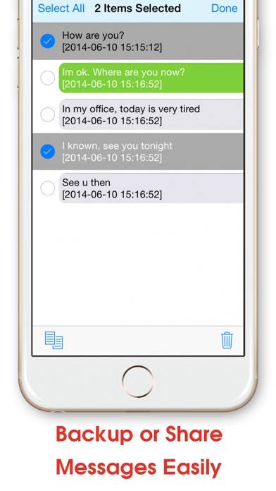 Message Backup Reader Capture d'écran de l'application #4
