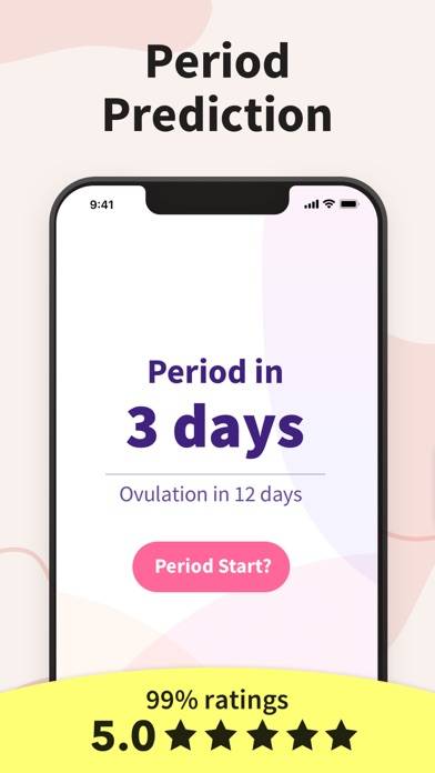 Period Tracker Period Calendar Скриншот приложения #2
