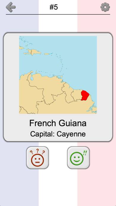 French Regions: France Quiz Captura de pantalla de la aplicación #4
