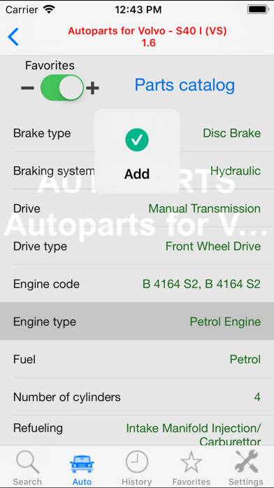 Autoparts for Volvo cars App screenshot #4