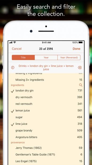 Martin’s Index of Cocktails App screenshot #5