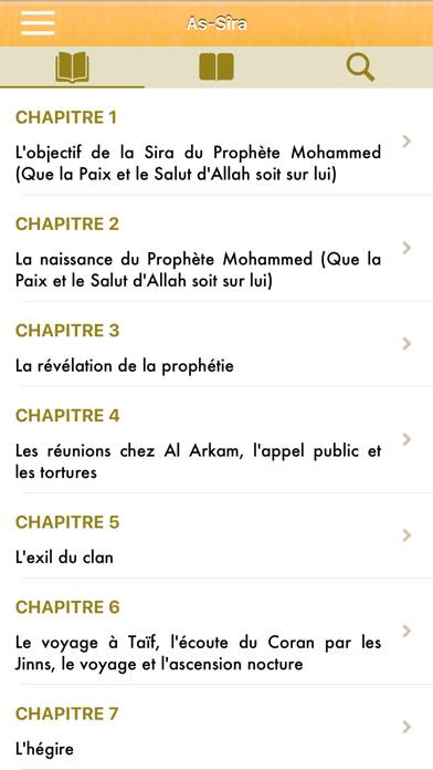 As-Sira : Prophète Mohamed Capture d'écran de l'application #1