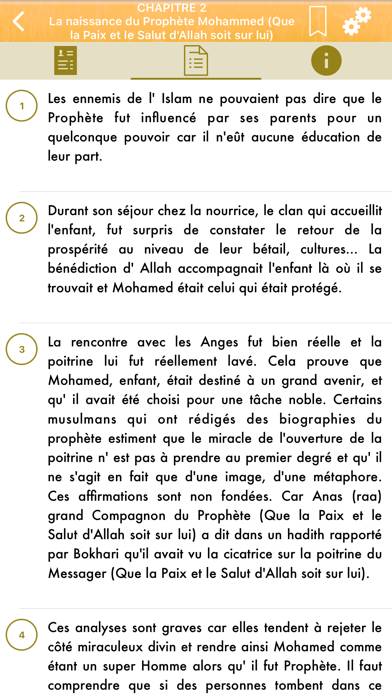 As-Sira : Prophète Mohamed App screenshot #3