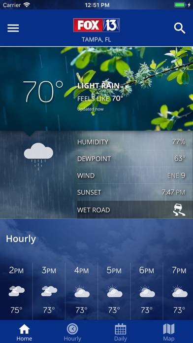 FOX 13: Tampa SkyTower Weather App screenshot #1
