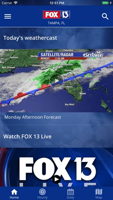 FOX 13: Tampa SkyTower Weather App screenshot #2