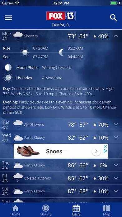 FOX 13: Tampa SkyTower Weather App screenshot #4