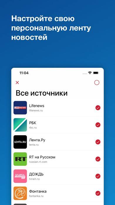 Новости России Скриншот приложения #3