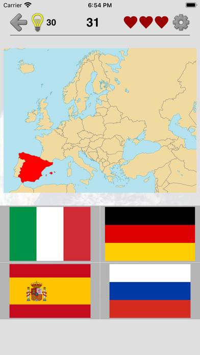 Flags of All World Countries Captura de pantalla de la aplicación #2