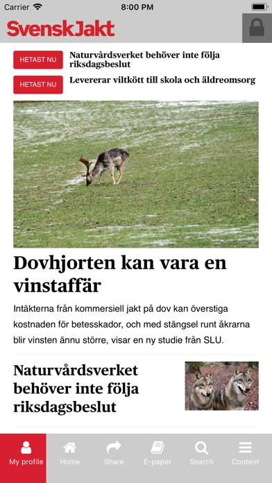 Svensk Jakt App screenshot #1