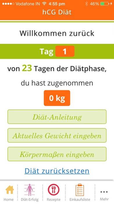 HCG Diät App screenshot #5
