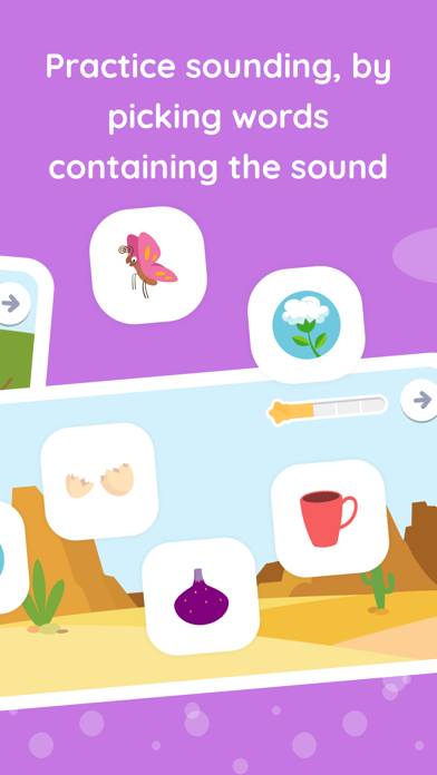 Jolly Phonics Sounds Adventure Schermata dell'app #6