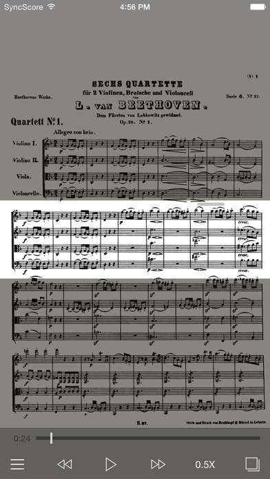 Beethoven All String Quartets App screenshot #1