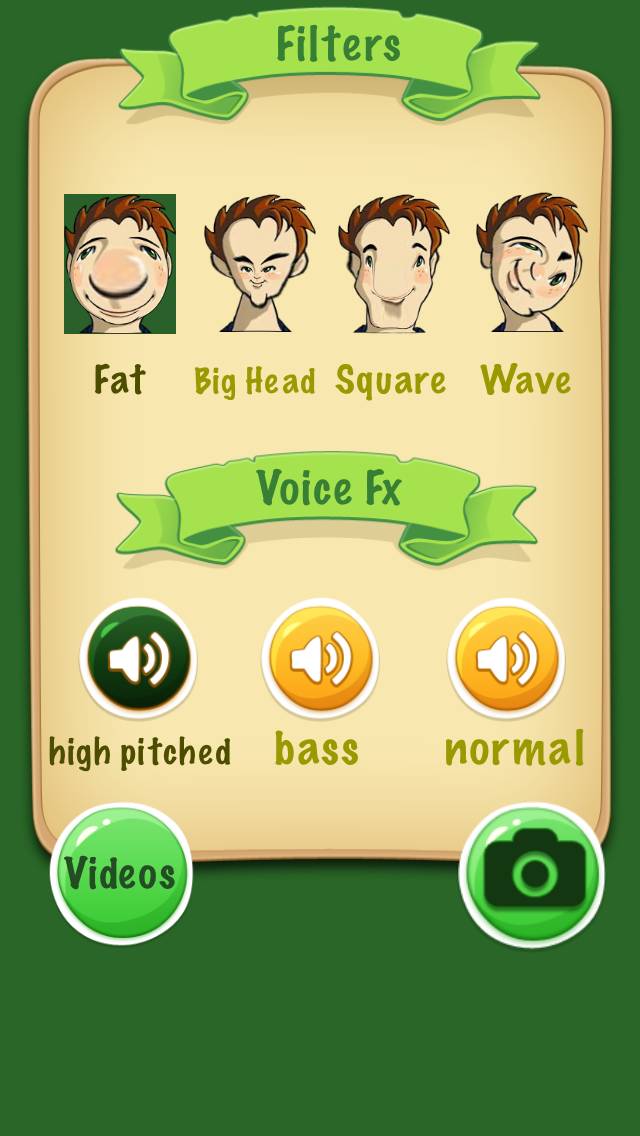 Funny Camera FX and Funny Voice Captura de pantalla de la aplicación #2