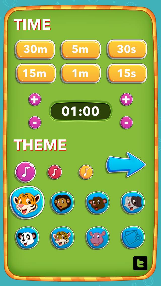 Timer for Kids Captura de pantalla de la aplicación #2