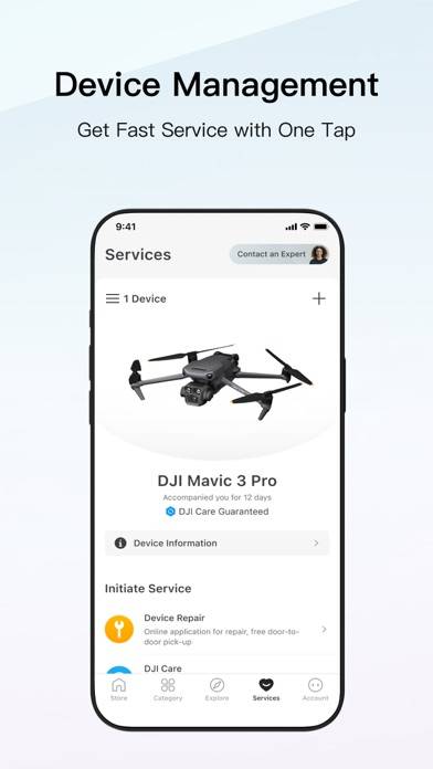 DJI Store – Try Virtual Flight App screenshot #2
