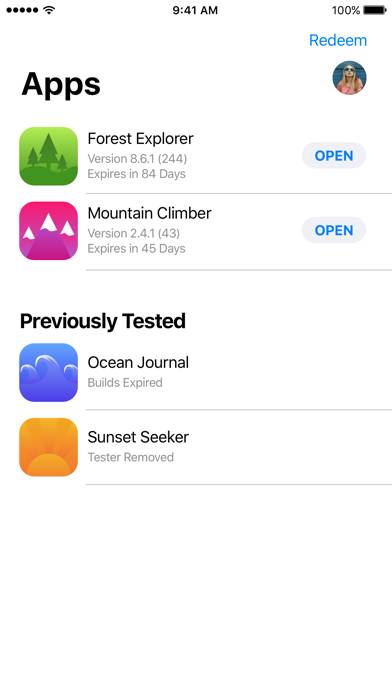 TestFlight App-Screenshot #1