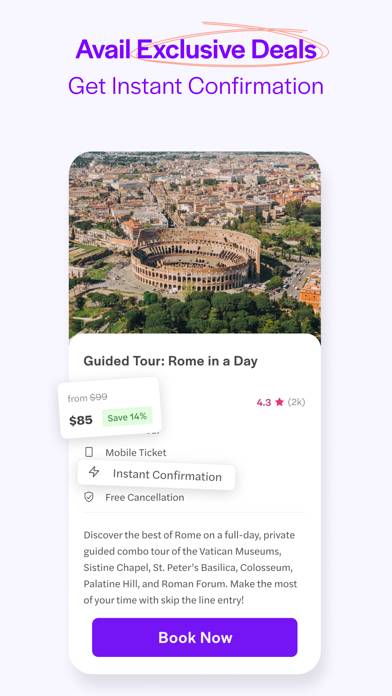 Headout: Travel Experiences Capture d'écran de l'application #3