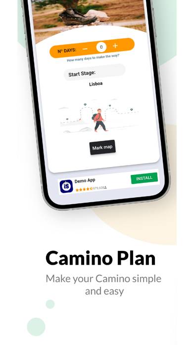 Camino Português immagine dello schermo