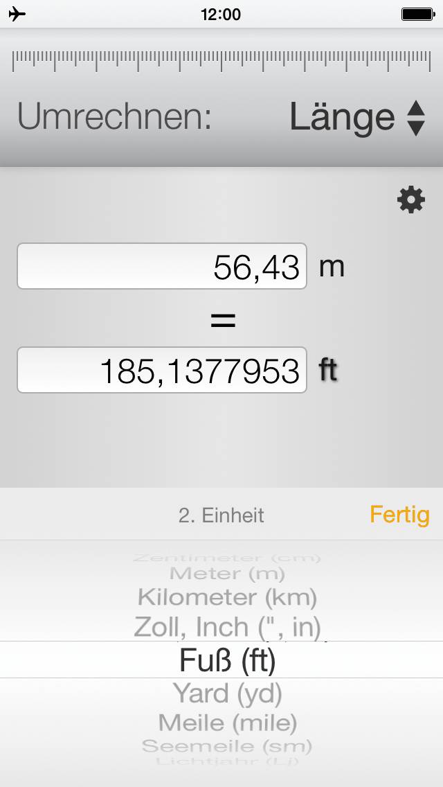 Umrechner App screenshot #2