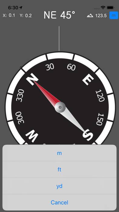Compass & GPS App skärmdump #4