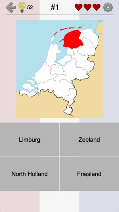 Provinces of the Netherlands Скриншот приложения #1