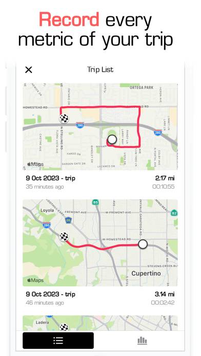 Speedometer Speed Tracker GPS Captura de pantalla de la aplicación #3